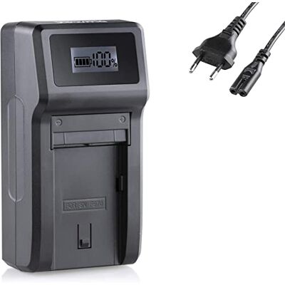 Blumax Cargador rápido LCD para Sony NP-F970 / NP-F960 Turbo Charger Compatible con Sony NP-F970 NP-F960 NP-F990 NP-F550 NP-F750 NP-FM50 NP-FM500H NP-FM500 NP-FM500 Negro Blumax Cargador rápido LCD para Sony NP-F970 / NP-F960 Turbo Charger Compatible con Sony NP-F970 NP-F960 NP-F990 NP-F550 NP-F750 NP-FM50 NP-FM500H NP-FM500 NP-FM500 Negro