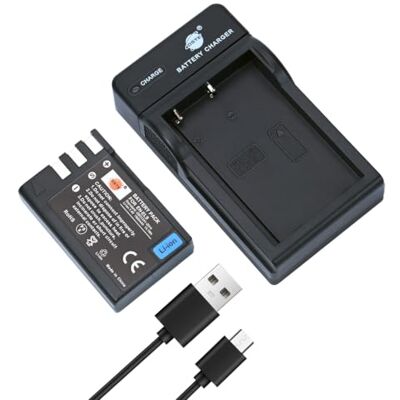 DSTE EN-EL9 Batería y Cargador Compatible para Nikon D40 D40x D60 D3000 D5000 DSTE EN-EL9 Batería y Cargador Compatible para Nikon D40 D40x D60 D3000 D5000