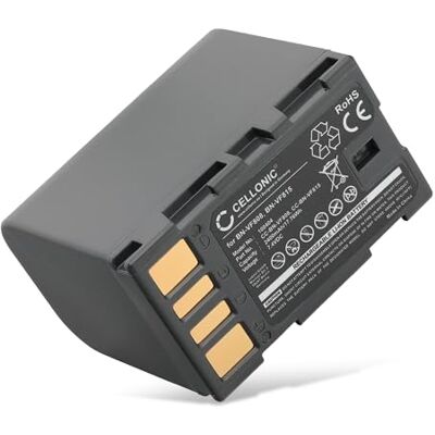 subtel CELLONIC, Batería para Cámara, Compatible con JVC GZ-MG330, BN-VF808U, BN-VF808, GY-HM100 (7.4V, 2250mAh) subtel CELLONIC, Batería para Cámara, Compatible con JVC GZ-MG330, BN-VF808U, BN-VF808, GY-HM100 (7.4V, 2250mAh)