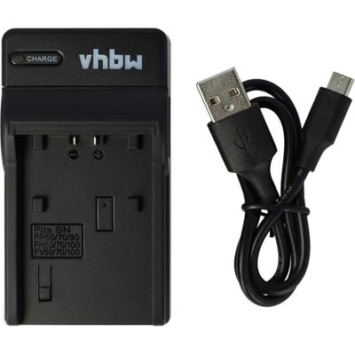 vhbw Cargador USB-C Compatible con Sony DCR-HC22E DCR-HC23, DCR-HC23E, DCR-HC24, DCR-HC24E, DCR-HC27, DCR-HC27E cámara videocámara/batería + cable USB-C + LED vhbw Cargador USB-C Compatible con Sony DCR-HC22E DCR-HC23, DCR-HC23E, DCR-HC24, DCR-HC24E, DCR-HC27, DCR-HC27E cámara videocámara/batería + cable USB-C + LED
