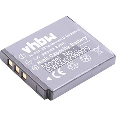 vhbw Batería Recargable Compatible con Fujifilm Finepix Real 3D W3, X10, X20, XP100, XP150, XP170 cámara Digital, DSLR (650 mAh, 3,6 V, Li-Ion) vhbw Batería Recargable Compatible con Fujifilm Finepix Real 3D W3, X10, X20, XP100, XP150, XP170 cámara Digital, DSLR (650 mAh, 3,6 V, Li-Ion)