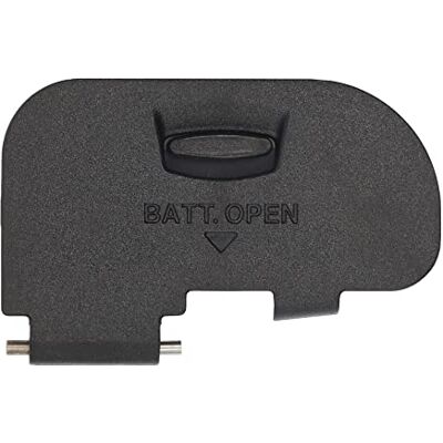 ayex Tapa de repuesto para compartimento de batería compatible con Canon EOS 90D 80D 70D ayex Tapa de repuesto para compartimento de batería compatible con Canon EOS 90D 80D 70D