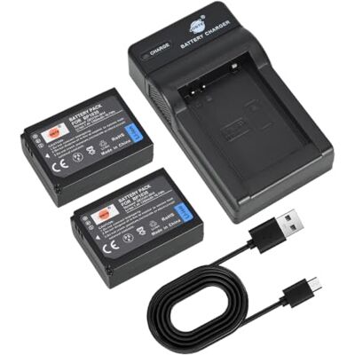 DSTE 2-Pieza BP-1030 Batería y Cargador Compatible para Samsung NX200 NX210 NX300 NX1000 NX2000 NX300 M NX500 DSTE 2-Pieza BP-1030 Batería y Cargador Compatible para Samsung NX200 NX210 NX300 NX1000 NX2000 NX300 M NX500