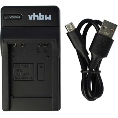 vhbw Cargador USB-C Compatible con Canon Powershot SX260 HS vhbw Cargador USB-C Compatible con Canon Powershot SX260 HS
