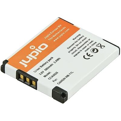 Jupio CCA0025 Batería para cámara de Fotos Equivalente a Canon NB-11L (Lithium Ion, 680 mAh) Jupio CCA0025 Batería para cámara de Fotos Equivalente a Canon NB-11L (Lithium Ion, 680 mAh)