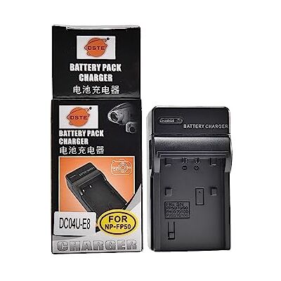 DSTE Baterías Cargadores Compatible con NP-FP50 NP-FP70 NP-FP90 NP-FP71 NP-FP91 NP-FP51D NP-FP71D NP-FP91D NP-FH50 NP-FV50 Battery DSTE Baterías Cargadores Compatible con NP-FP50 NP-FP70 NP-FP90 NP-FP71 NP-FP91 NP-FP51D NP-FP71D NP-FP91D NP-FH50 NP-FV50 Battery