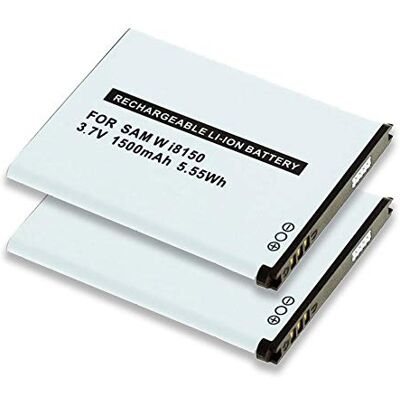 subtel 2X Batería Compatible con Samsung YP-GI1 Galaxy WiFi 4.2, EB484659VU 1500mAh, 3.7V, Ion de litio para Samsung YP-GI1 Galaxy S Wifi 4.2, YP-GS1 3.6, EB484659VA subtel 2X Batería Compatible con Samsung YP-GI1 Galaxy WiFi 4.2, EB484659VU 1500mAh, 3.7V, Ion de litio para Samsung YP-GI1 Galaxy S Wifi 4.2, YP-GS1 3.6, EB484659VA