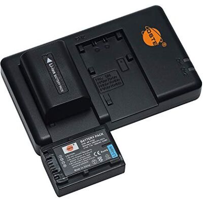 DSTE NP-FV50 Batería Recargable y Cargador Dual Compatible con Sony HDR-CX220, CX230, CX290, CX330, CX380, CX430V, CX900, CX260V, CX580V, CX760V, PJ200, etc. DSTE NP-FV50 Batería Recargable y Cargador Dual Compatible con Sony HDR-CX220, CX230, CX290, CX330, CX380, CX430V, CX900, CX260V, CX580V, CX760V, PJ200, etc.