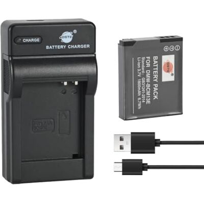 DSTE DMW-BCM13 Batería y Cargador Compatible para Panasonic Lumix DMC-ZS30 DMC-ZS35 DMC-ZS45 DSTE DMW-BCM13 Batería y Cargador Compatible para Panasonic Lumix DMC-ZS30 DMC-ZS35 DMC-ZS45