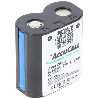 AccuCell Batería para CR-P2 batería de ion de litio recargable CRP2 AccuCell Batería para CR-P2 batería de ion de litio recargable CRP2