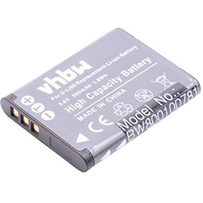 vhbw BATERÍA Compatible con PENTAX Optio H90, H 90, Optio i90, i 90 sustituye D-Li88 vhbw BATERÍA Compatible con PENTAX Optio H90, H 90, Optio i90, i 90 sustituye D-Li88