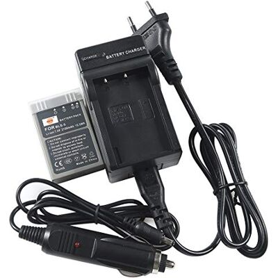 DSTE BLS-1 Batería y Cargador para Olympus E-400 E-420 E-450 E-600 E-620 E-P1 E-P2 E-P3 DSTE BLS-1 Batería y Cargador para Olympus E-400 E-420 E-450 E-600 E-620 E-P1 E-P2 E-P3
