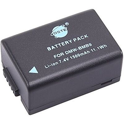 DSTE DMW-BMB9E Batería de repuesto compatible con cámaras digitales Panasonic DMW-BMB9, DMW-BMB9PP y Lumix DMC-FZ40, DMC-FZ45, DMC-FZ47, DMC-FZ48, DMC-FZ60, DMC-FZ62, DMC-FZ70, DMC-FZ150 DSTE DMW-BMB9E Batería de repuesto compatible con cámaras digitales Panasonic DMW-BMB9, DMW-BMB9PP y Lumix DMC-FZ40, DMC-FZ45, DMC-FZ47, DMC-FZ48, DMC-FZ60, DMC-FZ62, DMC-FZ70, DMC-FZ150