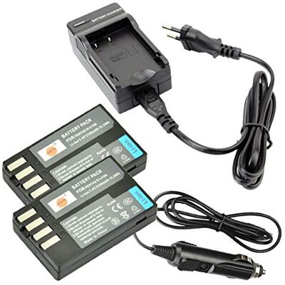 DSTE 2-Pieza D-LI109 Batería y Cargador Compatible para Pentax K-R K-30 K-50 K-500 K-2 K-S2 K-S1 DSTE 2-Pieza D-LI109 Batería y Cargador Compatible para Pentax K-R K-30 K-50 K-500 K-2 K-S2 K-S1