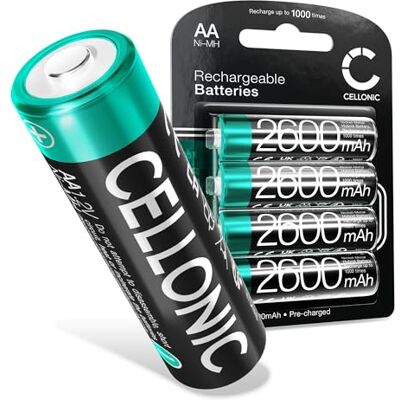 subtel 4X Batería Compatible con Sony Cyber-Shot DSC-H1, DSC-H2, NH-AA-B2 subtel 4X Batería Compatible con Sony Cyber-Shot DSC-H1, DSC-H2, NH-AA-B2