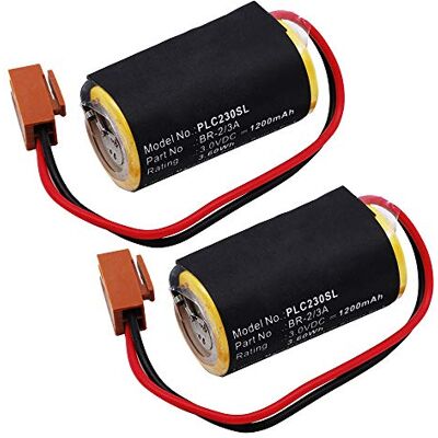 subtel 2X Batería Compatible con Panasonic CR17335, BR2/3A, Sanyo CR17335 1200mAh, 3V, Li-MnO2 para Panasonic BR2/3AE2P, CR17335-SE, BR-2/3A subtel 2X Batería Compatible con Panasonic CR17335, BR2/3A, Sanyo CR17335 1200mAh, 3V, Li-MnO2 para Panasonic BR2/3AE2P, CR17335-SE, BR-2/3A