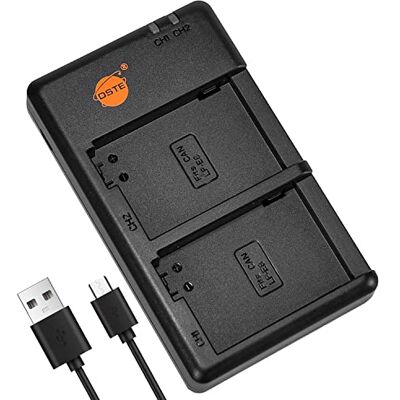 DSTE LC-E8 Batería USB Dual Quick Cargador Compatible para LP-E8, EOS 550D, 600D, 650D, 700D, Kiss X4, Kiss X5, Kiss X6i, X7i, Rebel T2i, T3i, T4i, T5i DSTE LC-E8 Batería USB Dual Quick Cargador Compatible para LP-E8, EOS 550D, 600D, 650D, 700D, Kiss X4, Kiss X5, Kiss X6i, X7i, Rebel T2i, T3i, T4i, T5i