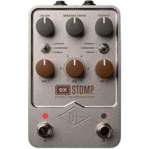 Universal Audio OX Stomp Dynamic Speaker Emulator Universal Audio OX Stomp Dynamic Speaker Emulator