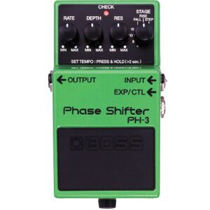 Boss Pedal de efectos de guitarra Phase Shifter — Pedal compacto con versátil phaser vintage y moderno Boss Pedal de efectos de guitarra Phase Shifter — Pedal compacto con versátil phaser vintage y moderno