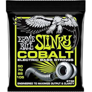 Ernie Ball Regular Slinky Cobalt Cuerdas para bajo eléctrico, cobalto, calibre 50-105 Ernie Ball Regular Slinky Cobalt Cuerdas para bajo eléctrico, cobalto, calibre 50-105