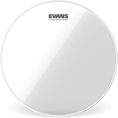 EVANS Parche de tambor Genera Resonant de 2 capas, 16 pulgadas EVANS Parche de tambor Genera Resonant de 2 capas, 16 pulgadas