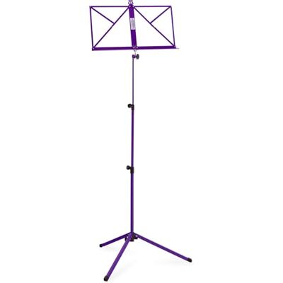 Classic Cantabile Atril 100 Medio Lila, Versión de peso medio, 3 kg Con soporte lateral (sujetador) en la superficie de apoyo, Patas de goma antideslizantes, Construcción estable de tres patas Classic Cantabile Atril 100 Medio Lila, Versión de peso medio, 3 kg Con soporte lateral (sujetador) en la superficie de apoyo, Patas de goma antideslizantes, Construcción estable de tres patas