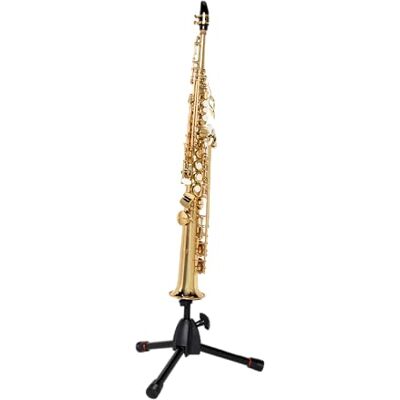 Gator Frameworks Soporte trípode serie Recital para saxofón soprano y fliscorno; () Gator Frameworks Soporte trípode serie Recital para saxofón soprano y fliscorno; ()