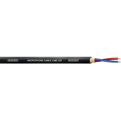 Cordial CME220-100 Bobina de Cable de micrófono 2 x 0,18 mm² 100 m Cordial CME220-100 Bobina de Cable de micrófono 2 x 0,18 mm² 100 m