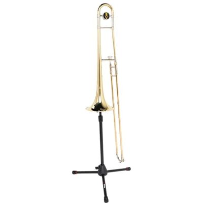 Gator Frameworks Soporte tipo trípode para trombones de tamaño estándar, () Gator Frameworks Soporte tipo trípode para trombones de tamaño estándar, ()