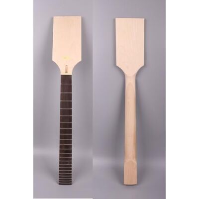 yinfente Cuello de guitarra eléctrica de 22 trastes, repuesto para guitarra eléctrica LP ST, cabeza de remo, madera de arce y palisandro, escala de 25-1/2 pulgadas (25-1/2 pulgadas) yinfente Cuello de guitarra eléctrica de 22 trastes, repuesto para guitarra eléctrica LP ST, cabeza de remo, madera de arce y palisandro, escala de 25-1/2 pulgadas (25-1/2 pulgadas)