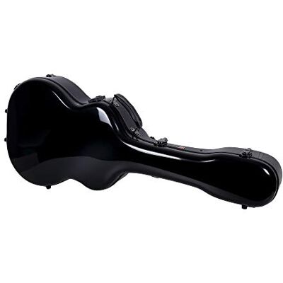 Crossrock Funda rígida para Ukelele Soprano, Negro, OM, Retro Crossrock Funda rígida para Ukelele Soprano, Negro, OM, Retro