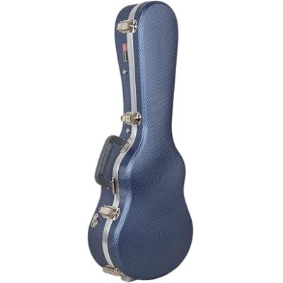 Crossrock ABS Tenor ukelele funda rígida, color azul Crossrock ABS Tenor ukelele funda rígida, color azul