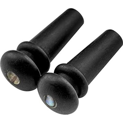 Musiclily Endpin de Ébano para Guitarras Acústicas, Negro con Puntos Verde Perla de 4 mm (2 piezas) Musiclily Endpin de Ébano para Guitarras Acústicas, Negro con Puntos Verde Perla de 4 mm (2 piezas)