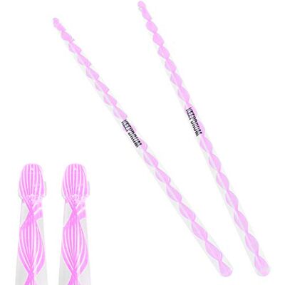 keepdrum Da-Lite P acrílico baquetas 5B transparente – Rosa 1 par keepdrum Da-Lite P acrílico baquetas 5B transparente – Rosa 1 par