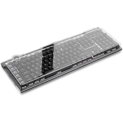 Decksaver Cubierta para la Serie de teclados Corsair K100 RGB Funda Protectora ahumada/Transparente, Fabricada en el Reino Unido Decksaver Cubierta para la Serie de teclados Corsair K100 RGB Funda Protectora ahumada/Transparente, Fabricada en el Reino Unido