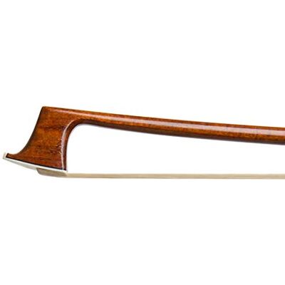 Stentor Arco de viola, palo de pernambuco, rana de ébano montada en plata, tamaño completo Stentor Arco de viola, palo de pernambuco, rana de ébano montada en plata, tamaño completo