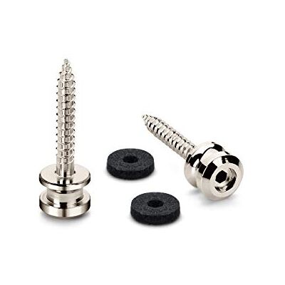 Schaller Pernos para cinturón de seguridad S-Locks XL, color cromado Schaller Pernos para cinturón de seguridad S-Locks XL, color cromado