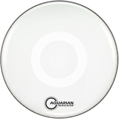 Aquarian Parche para bombo, 24" (blanco) Aquarian Parche para bombo, 24" (blanco)