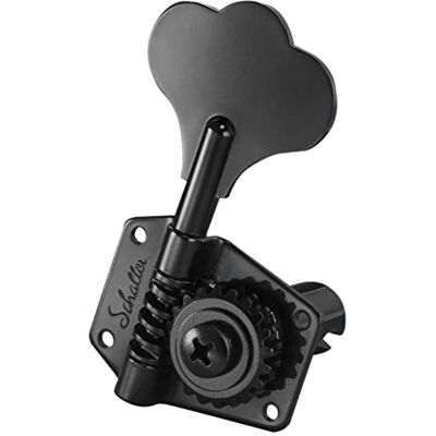 Schaller BM 4L Bicicleta de montaña, color negro y cromado Schaller BM 4L Bicicleta de montaña, color negro y cromado
