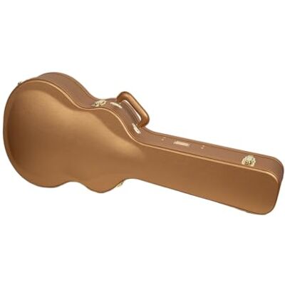 Crossrock Designer Series Funda de Madera para Guitarras acústicas OM/000-14 trastes, Cerradura de Seguridad, Patas de Metal, Espacio de Almacenamiento, Oro de Lujo () Crossrock Designer Series Funda de Madera para Guitarras acústicas OM/000-14 trastes, Cerradura de Seguridad, Patas de Metal, Espacio de Almacenamiento, Oro de Lujo ()