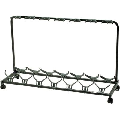 QUIK LOK Soporte universal y expositor para 7 guitarras, color negro QUIK LOK Soporte universal y expositor para 7 guitarras, color negro