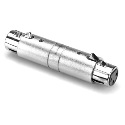 Hosa GXX-145, Gender Changer, XLR3F to Same Hosa GXX-145, Gender Changer, XLR3F to Same