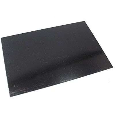 Allparts Pickguard Golpeador para guitarra eléctrica (1 capa), color negro Allparts Pickguard Golpeador para guitarra eléctrica (1 capa), color negro
