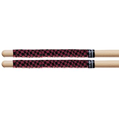 Promark Pro Mark Stick Rapp Drumstick Wrap Black/Red Check Promark Pro Mark Stick Rapp Drumstick Wrap Black/Red Check