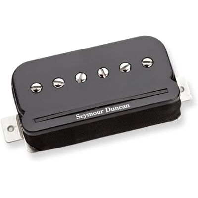 Seymour Duncan Pastilla de guitarra SHPR-1N P-Rails Humbucker. Posición de mástil. Negra. Seymour Duncan Pastilla de guitarra SHPR-1N P-Rails Humbucker. Posición de mástil. Negra.
