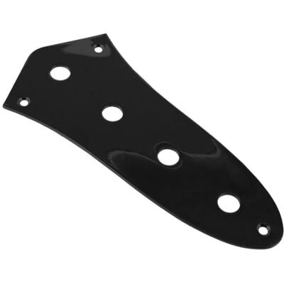 Allparts Placa de control para bajo Jazz (repuesto y piezas pequeñas para guitarra eléctrica), color negro Allparts Placa de control para bajo Jazz (repuesto y piezas pequeñas para guitarra eléctrica), color negro