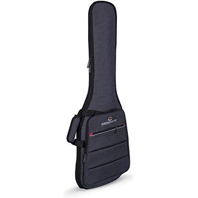 Crossrock CRSG107 Bolsa para guitarra eléctrica con correas acolchadas de 10 mm, color gris oscuro Crossrock CRSG107 Bolsa para guitarra eléctrica con correas acolchadas de 10 mm, color gris oscuro