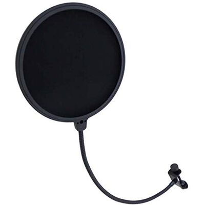 keepdrum emh019 Pop – 16,5 cm Doble Nylon pantalla Pop Killer Pop Filtro para Micrófono keepdrum emh019 Pop – 16,5 cm Doble Nylon pantalla Pop Killer Pop Filtro para Micrófono
