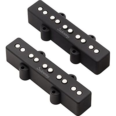 Sadowsky Sadowksy J/J-Style Juego de pastillas para bajo (bobina simple, 5 cuerdas, puente y cuello Sadowsky Sadowksy J/J-Style Juego de pastillas para bajo (bobina simple, 5 cuerdas, puente y cuello