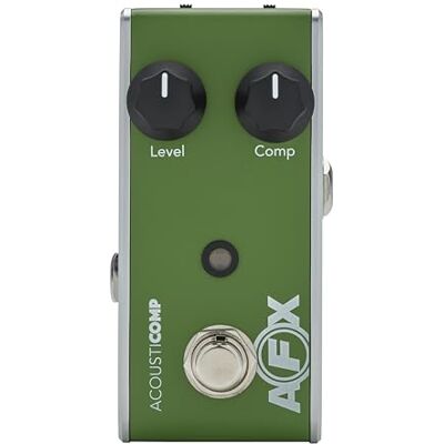 Fishman , Pedal de previo de guitarra Mini pedal compresor AFX AcoustiComp Fishman , Pedal de previo de guitarra Mini pedal compresor AFX AcoustiComp